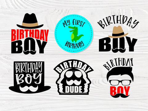 Birthday Boy SVG, Birthday Shirt Svg Cut Files SVG TonisArtStudio 