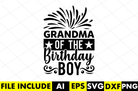 Birthday Boy Svg Bundle SVG Rupkotha 