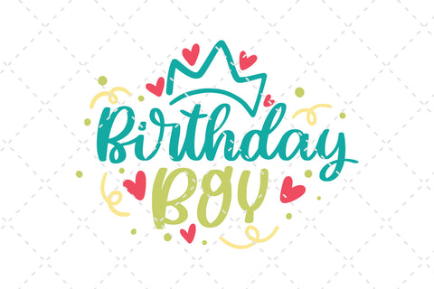 Birthday Boy SVG Cut File SVG dapiyupi store 