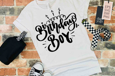 Birthday Boy SVG dapiyupi store 