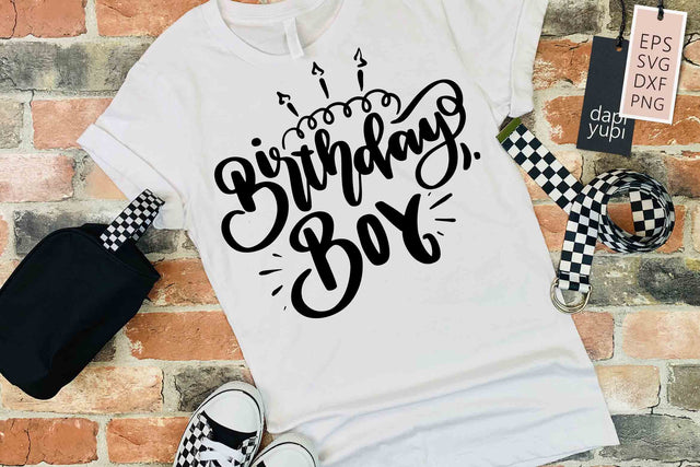 Birthday Boy SVG dapiyupi store 
