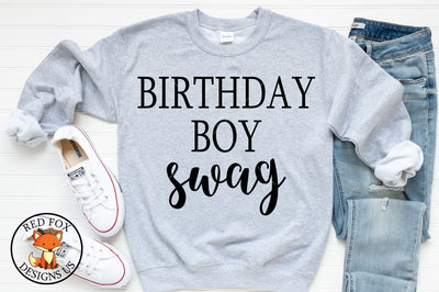 Birthday Boy Swag | Birthday SVG File | SVG PNG DXF SVG RedFoxDesignsUS 