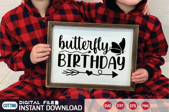 birthday butterfly SVG md faruk hossain 