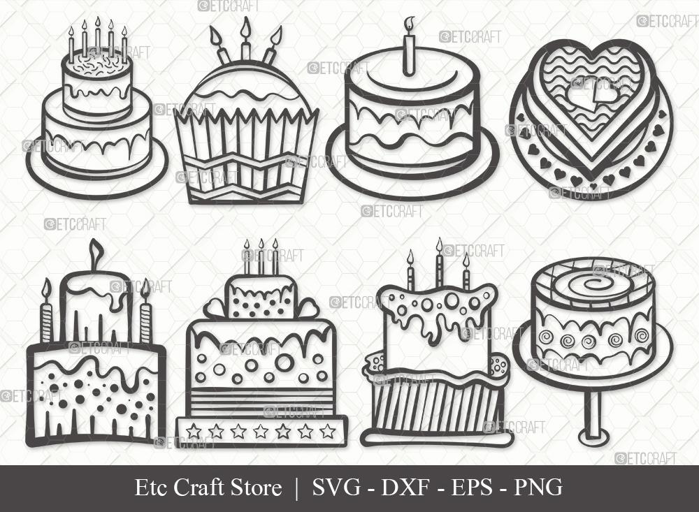 Birthday Cake Doodle | Zeichnungen einfach, Zeichnungen, Zeichnung