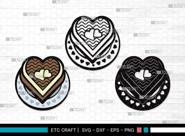 Birthday Cake SVG Cut File | Birthday Cake Svg | Cupcake Svg | candle Svg | Anniversary Cake Svg | Birthday Cake Clipart SVG ETC Craft 