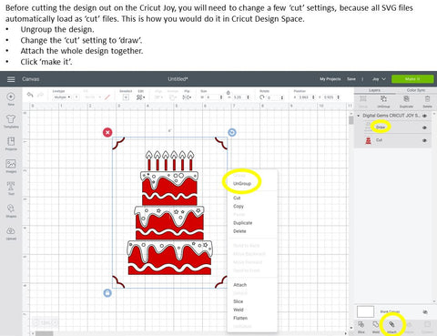 Birthday card bundle! Now compatible with the Cricut Joy!! SVG Digital Gems 