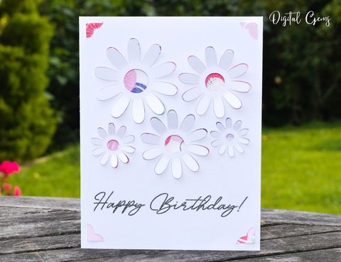 Birthday card designs SVG Digital Gems 