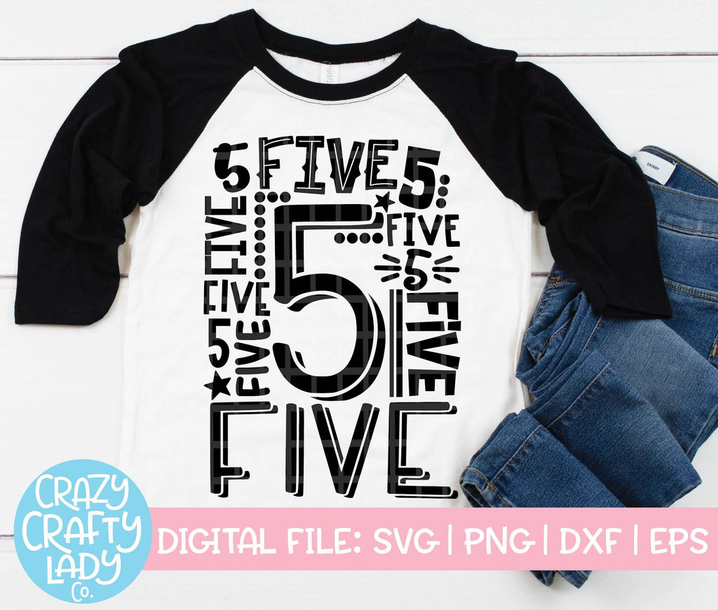 Birthday Collage SVG Cut File Bundle - So Fontsy