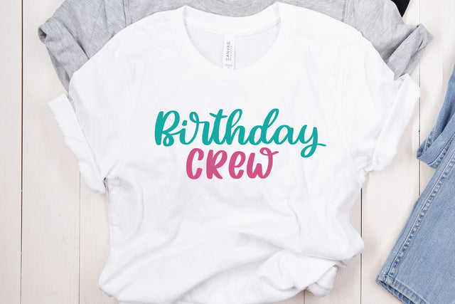 Birthday Crew SVG Cut File SVG dapiyupi store 