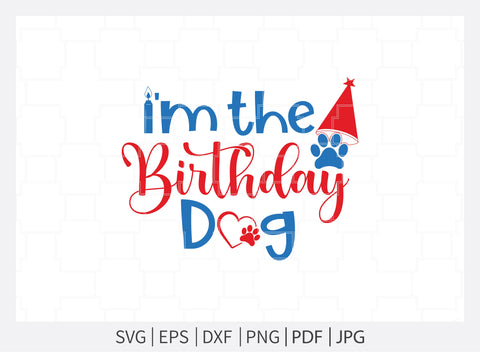Birthday Dog svg, Birthday Dog Bandana, Dog Birthday svg, Funny Dog Bandana svg, Dog Life svg, Dog Bandana SVG Bundle, Dog Mom, Dog png, Dog jpg, Dog dxf SVG Dinvect 