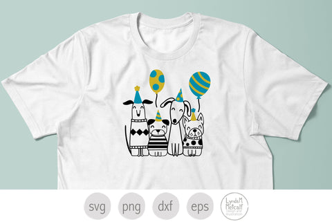 Birthday Dogs Svg, Birthday Svg, Dog Svg SVG Lynda M Metcalf 