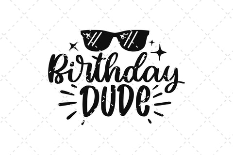 Birthday Dude SVG Cut File SVG dapiyupi store 