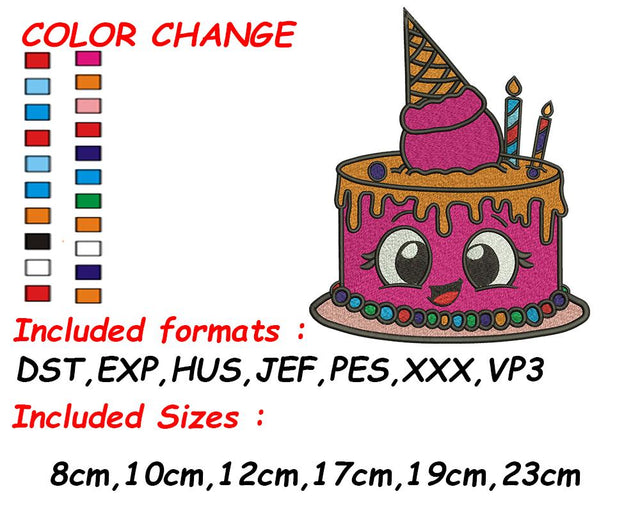 Birthday Embroidery, Happy Birthday, 1st Birthday, Embroidery Birthday, Cake Embroidery, Birthday Cake Embroidery/Applique DESIGNS SVG Digital Designer 