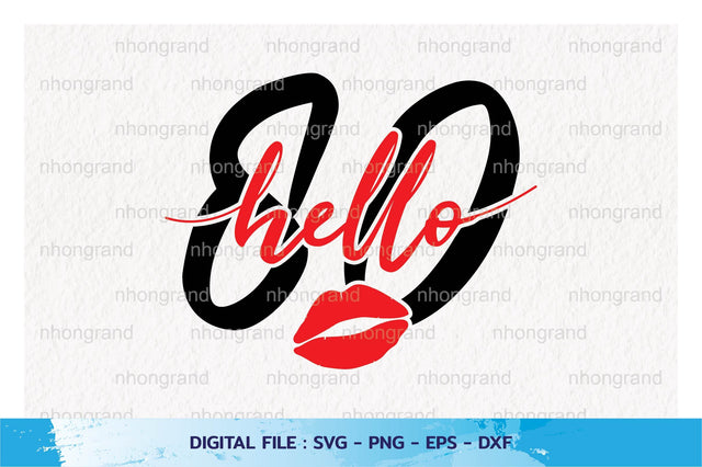 Birthday fabulous hello 80 years, t-shirt, Cricut Files, svg, png, eps, dxf, Instant Download SVG nhongrand 