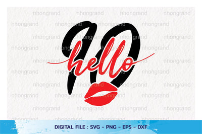Birthday fabulous hello 90 years, t-shirt, Cricut Files, svg, png, eps, dxf, Instant Download SVG nhongrand 