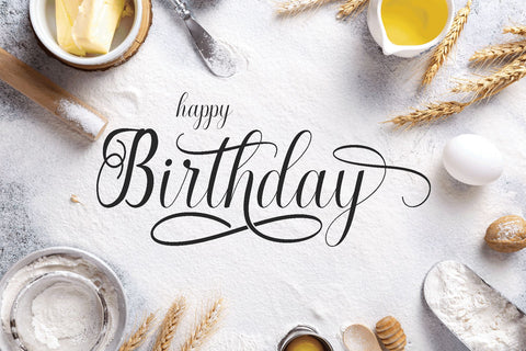 Birthday Font Rtceative 