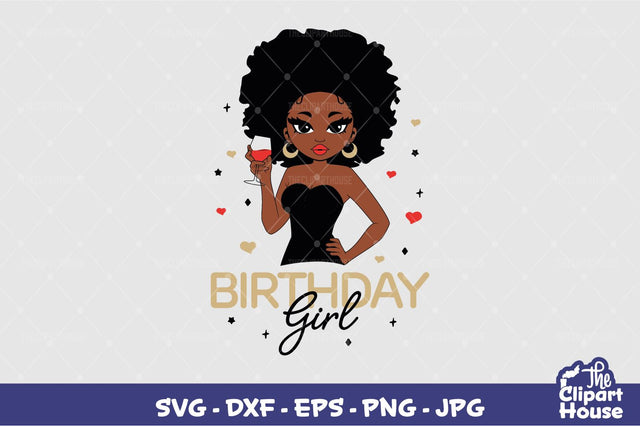 Birthday Girl 3 SVG The Clipart House 