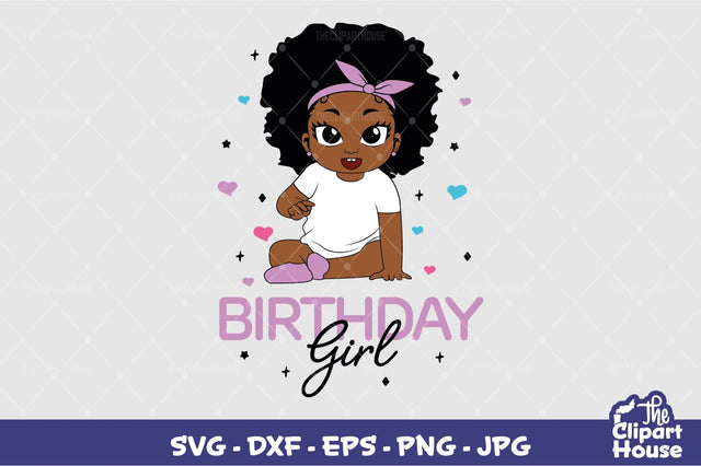 Birthday Girl 4 SVG The Clipart House 