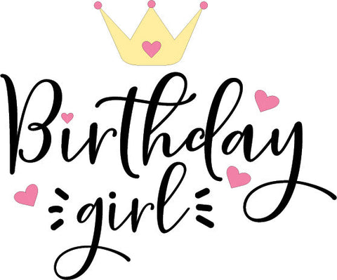 Birthday Girl Layered SVG SVG Elise Cellucci 