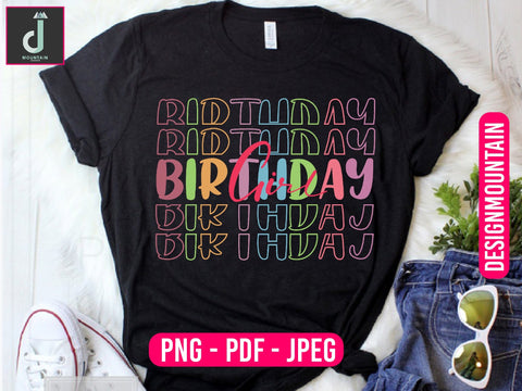Birthday Girl png design, Birthday Png, Birthday Sublimation, Birthday Bundle design Sublimation Alihossainbd 