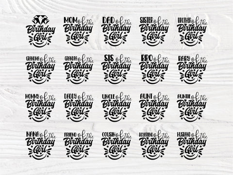 Birthday girl SVG, Birthday Shirt Svg Cut Files SVG TonisArtStudio 