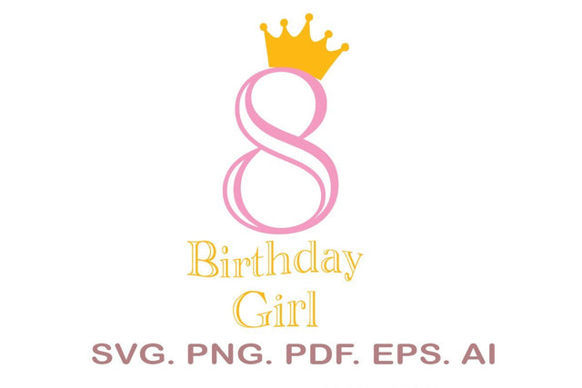 Birthday Girl svg, Birthday svg, It's My Birthday svg, Cricut, Silhouette SVG MagicDesignUS 