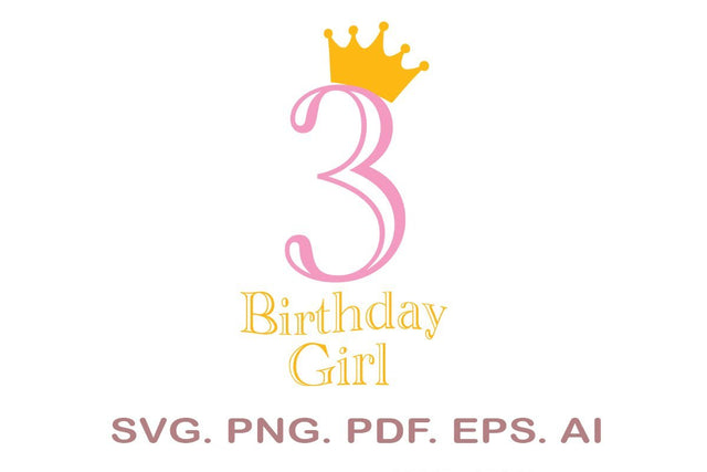 Birthday Girl svg, Birthday svg, It's My Birthday svg, Cricut, Silhouette SVG MagicDesignUS 