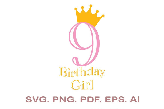 Birthday Girl svg, Birthday svg, It's My Birthday svg, Cricut, Silhouette SVG MagicDesignUS 