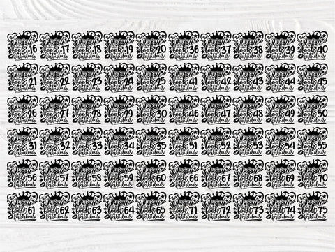 Birthday Girl SVG Bundle, Queen Svg, 16th to 75th SVG TonisArtStudio 