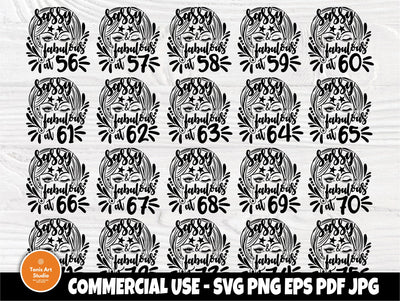 Birthday Girl SVG Bundle, Woman Svg, tshirt Design SVG TonisArtStudio 