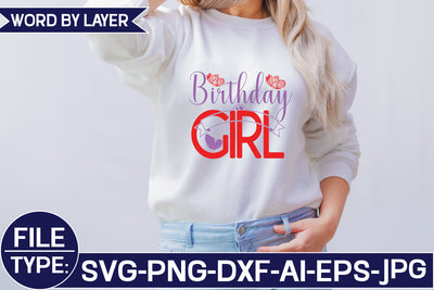 Birthday Girl SVG Cut File SVG Studio Innate 