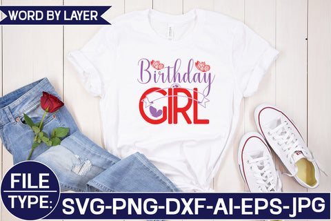 Birthday Girl SVG Cut File SVG Studio Innate 