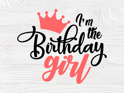 Birthday Girl SVG, Family Quotes, Birthday Squad SVG TonisArtStudio 