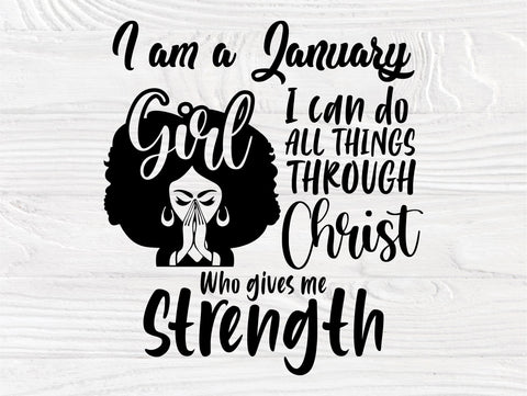 Birthday girl SVG, Praying Woman Svg, Black Girl SVG TonisArtStudio 