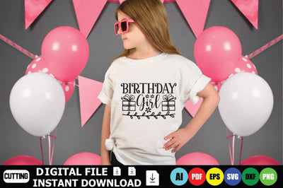 Birthday Girl SVG Shahin alam 
