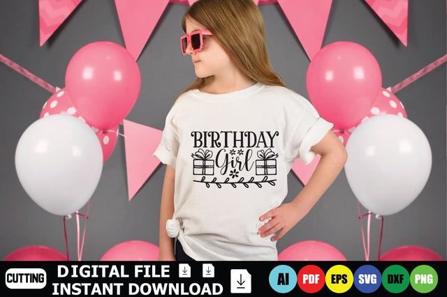 Birthday Girl SVG Shahin alam 