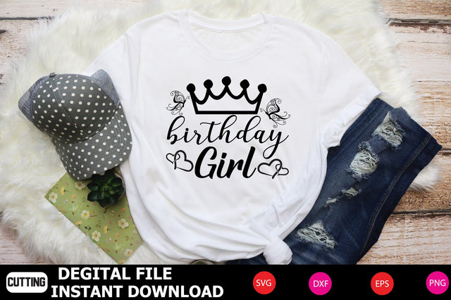 Birthday Girl SVG Shahin alam 