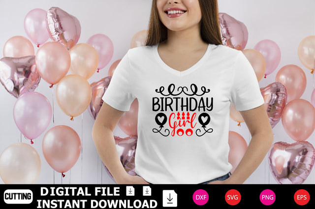 Birthday Girl SVG Shahin alam 