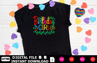 Birthday Girl SVG Shahin alam 