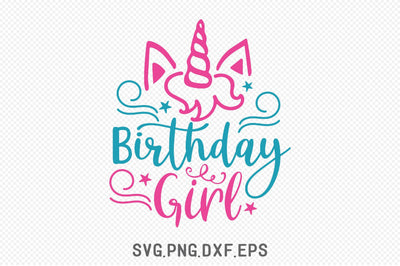 Birthday Girl SVG SVG Creativeart88 