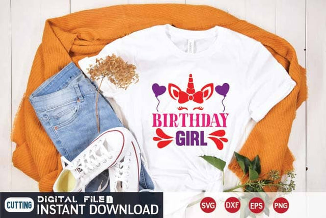 birthday girl svg SVG designer krishna 