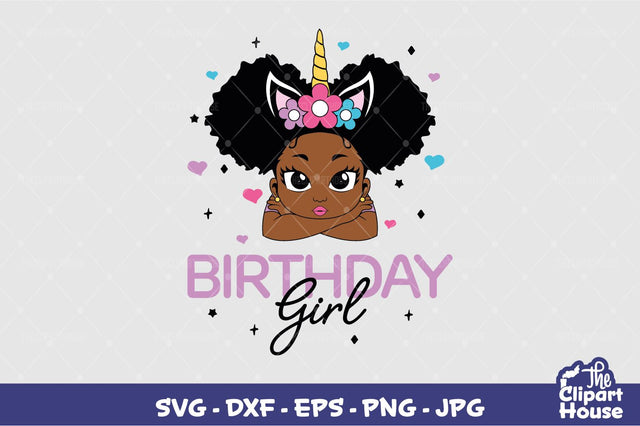 Birthday Girl SVG The Clipart House 