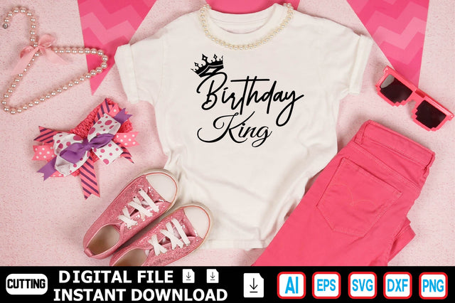 Birthday King SVG Craftlabsvg24 