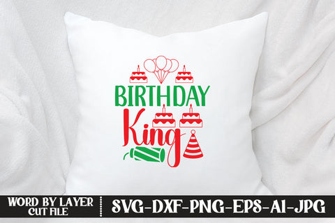 Birthday King SVG CUT FILE SVG MStudio 