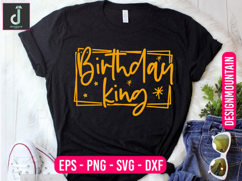 Birthday King svg design SVG Alihossainbd 