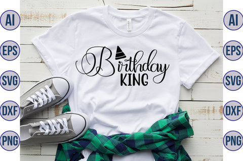 BIRTHDAY KING svg SVG nirmal108roy 