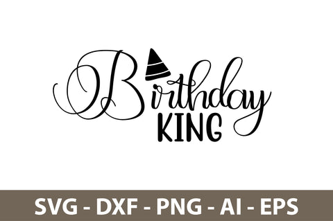 BIRTHDAY KING svg SVG nirmal108roy 