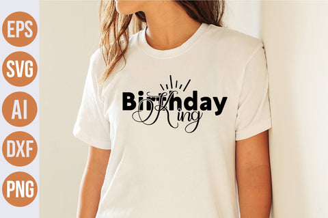 BIRTHDAY KING svg SVG nirmal108roy 