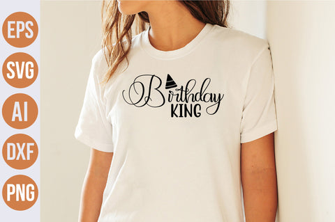 BIRTHDAY KING svg SVG nirmal108roy 