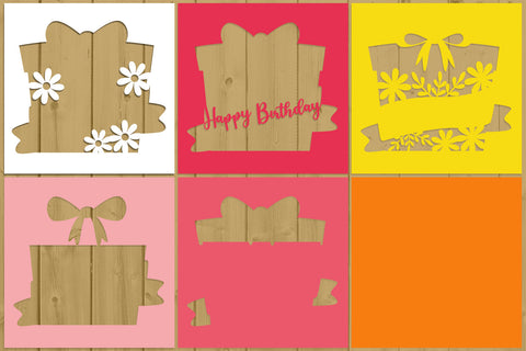 Birthday Layered Papercut 11 Svg Eps Ai Png Pdf 3D Paper zafrans studio 